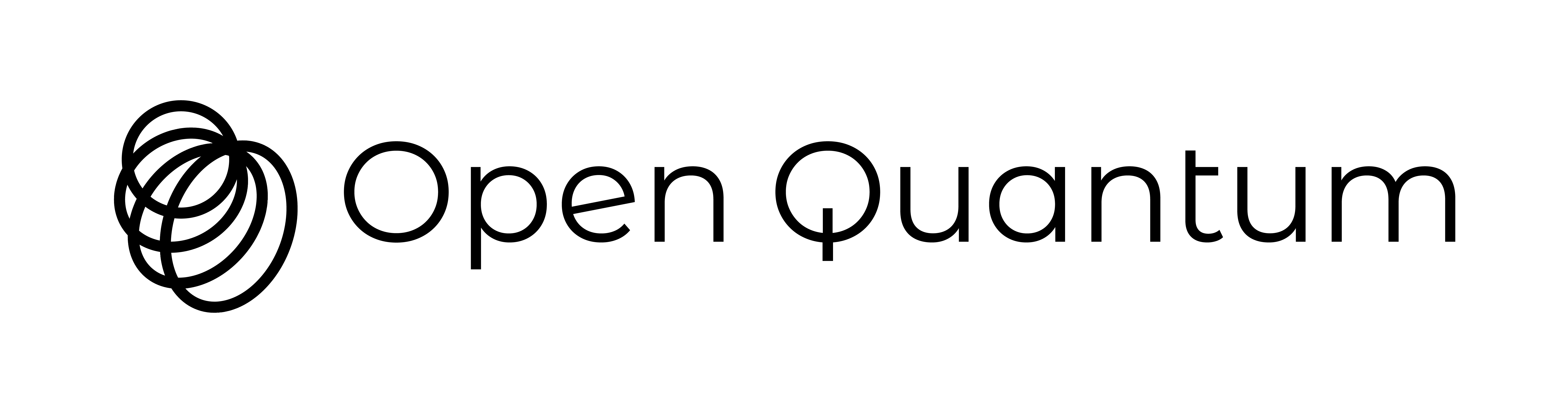 Open Quantum horizontal — flat black